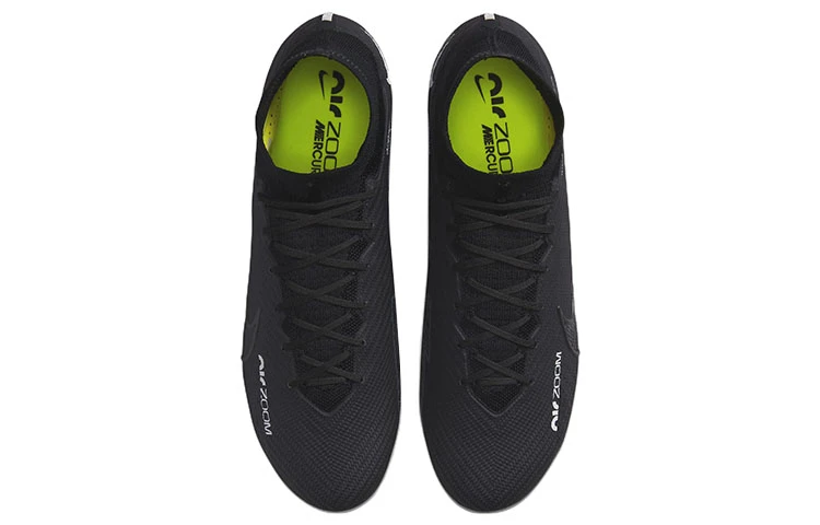 商品[国内直发] NIKE|Mercurial Superfly 9 刺客 15 Elite 圆头舒适 FG（胶质长钉） 天然草地 减震防滑耐磨 足球鞋 男款 黑绿,价格¥1813,第5张图片详细描述