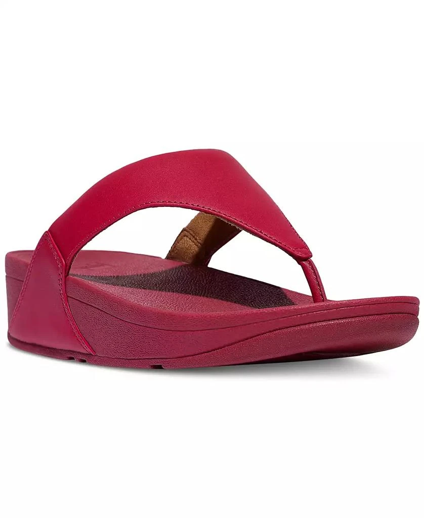 商品FitFlop|Women's Lulu Leather Toe-Thongs Sandals,价格¥674,第1张图片