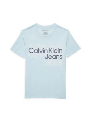 商品Calvin Klein|​Boy’s Multi Logo Tee,价格¥133,第1张图片
