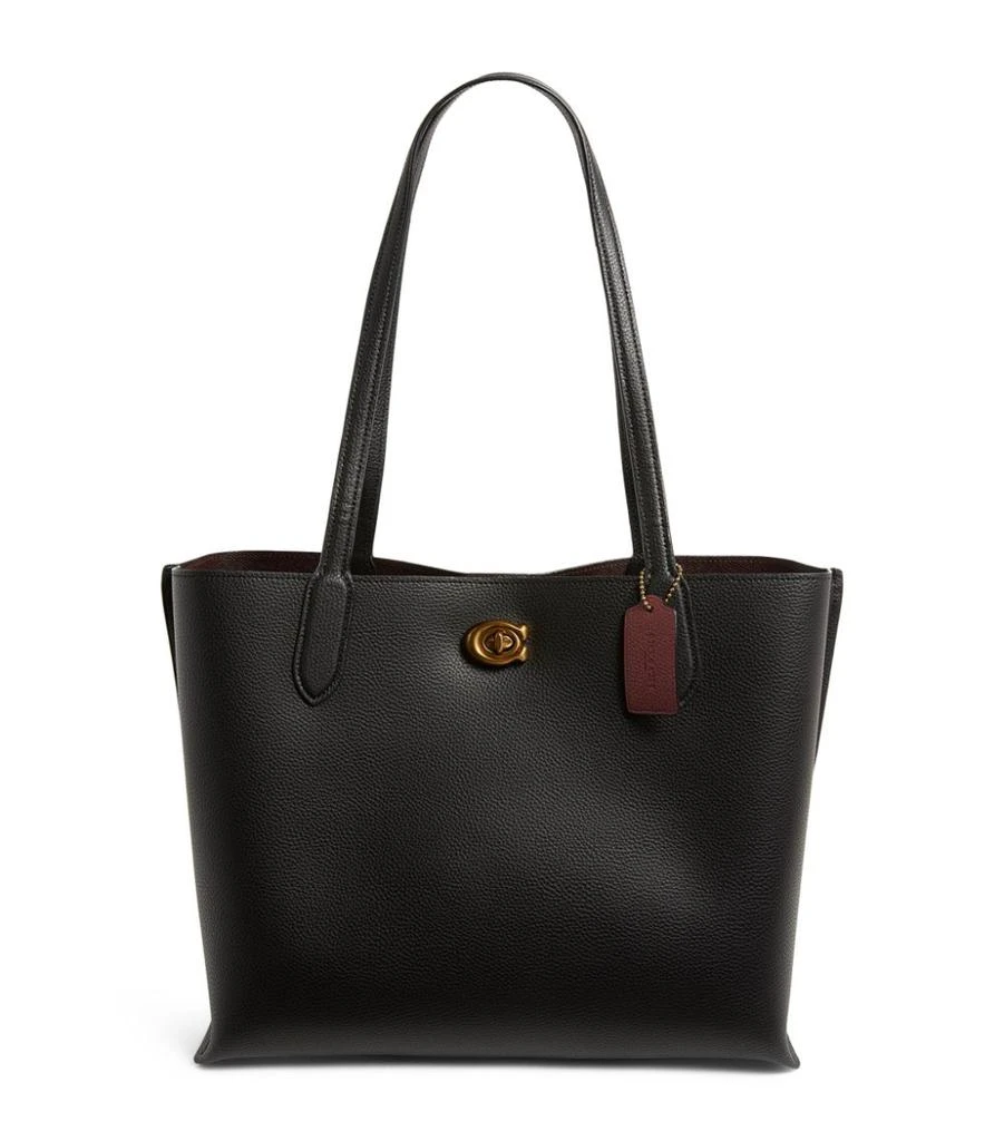 商品Coach|Leather Willow Tote Bag,价格¥3691,第1张图片