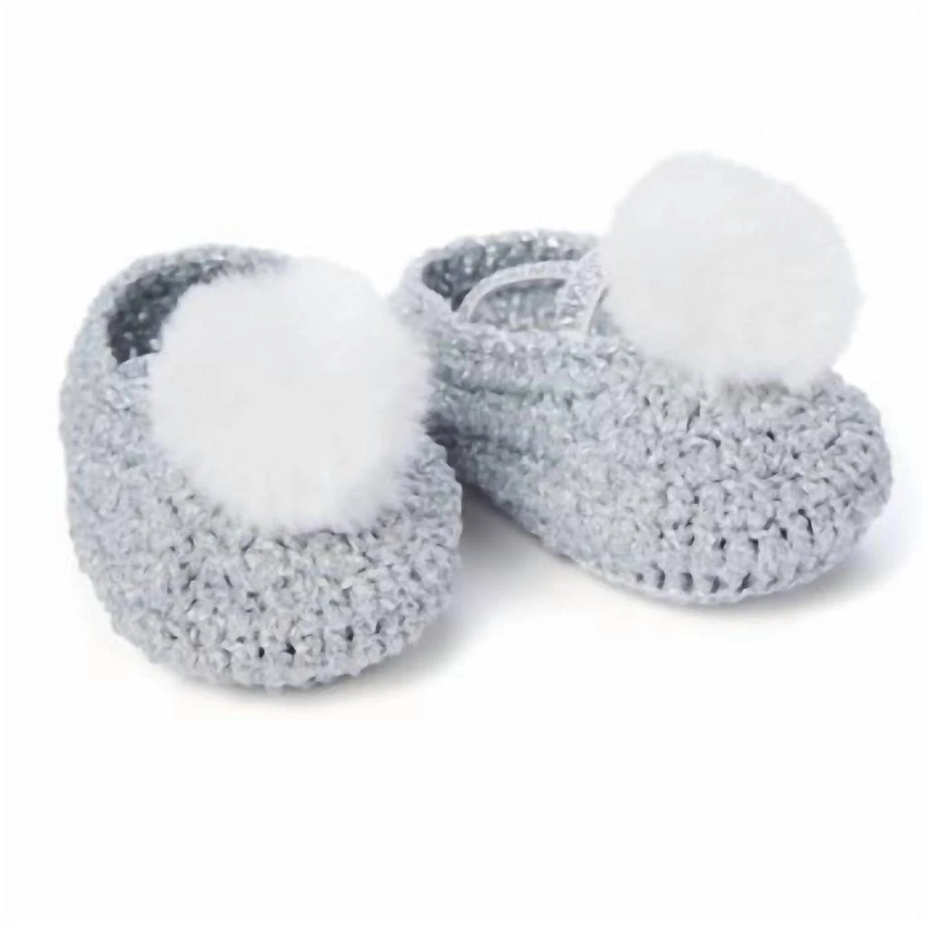 商品Elegant Baby|Elegant Baby - Baby Girl's Crocheted Shoes,价格¥251,第1张图片