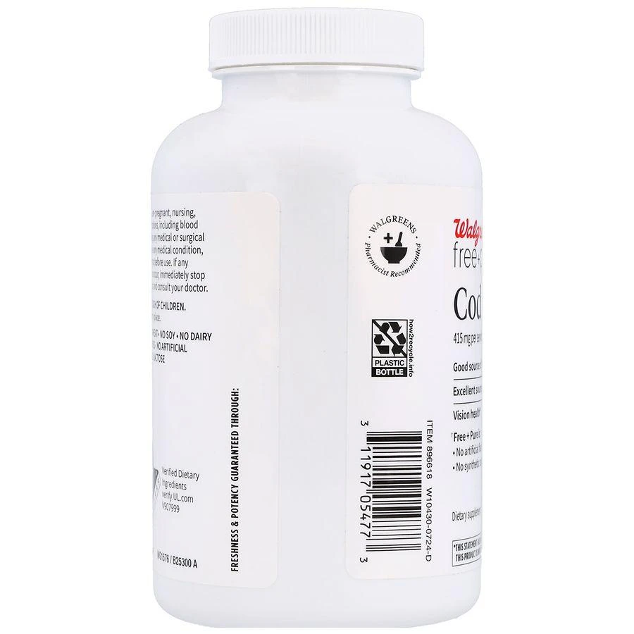Cod Liver Oil 415 mg Softgels 商品
