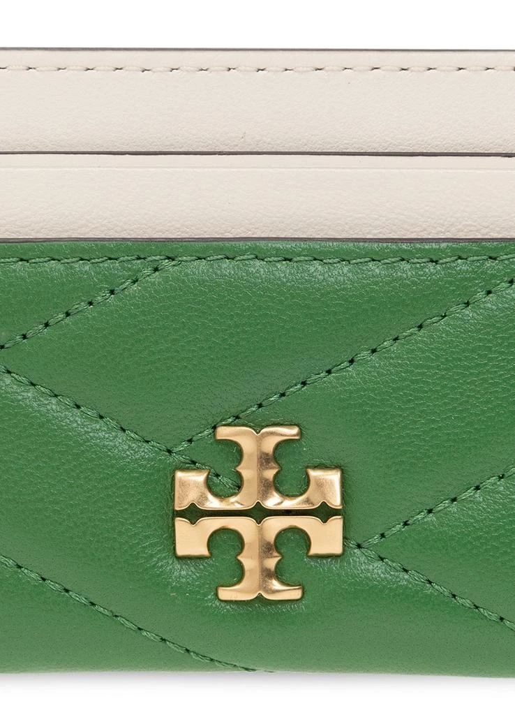 商品Tory Burch|Leather card holder with logo,价格¥1014,第3张图片详细描述