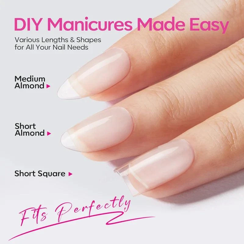 商品[国内直发] MODELONES|Almond&Square Soft Nail Tips,价格¥118,第5张图片详细描述