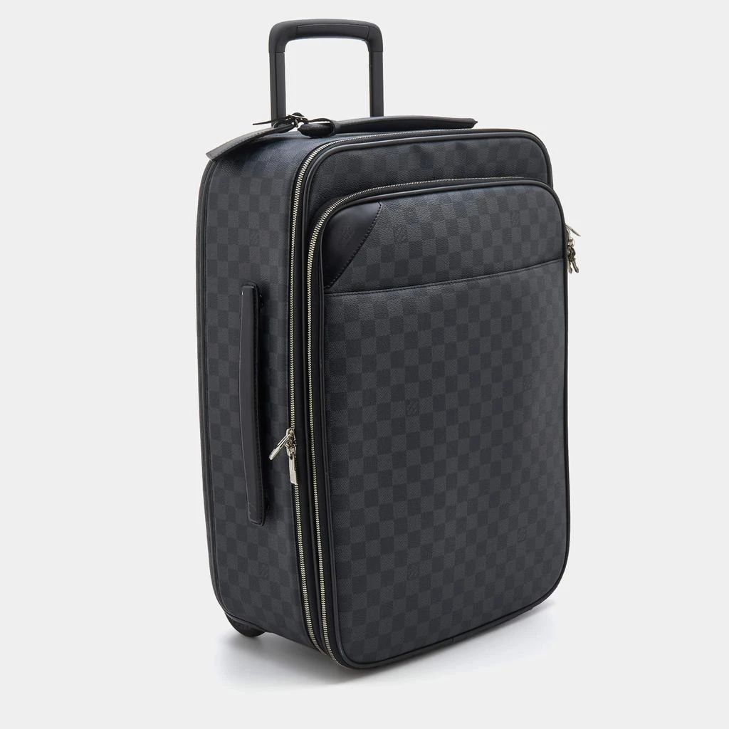 商品[二手商品] Louis Vuitton|Louis Vuitton Damier Graphite Canvas Pegase Legere 50 Luggage Bag,价格¥10800,第3张图片详细描述