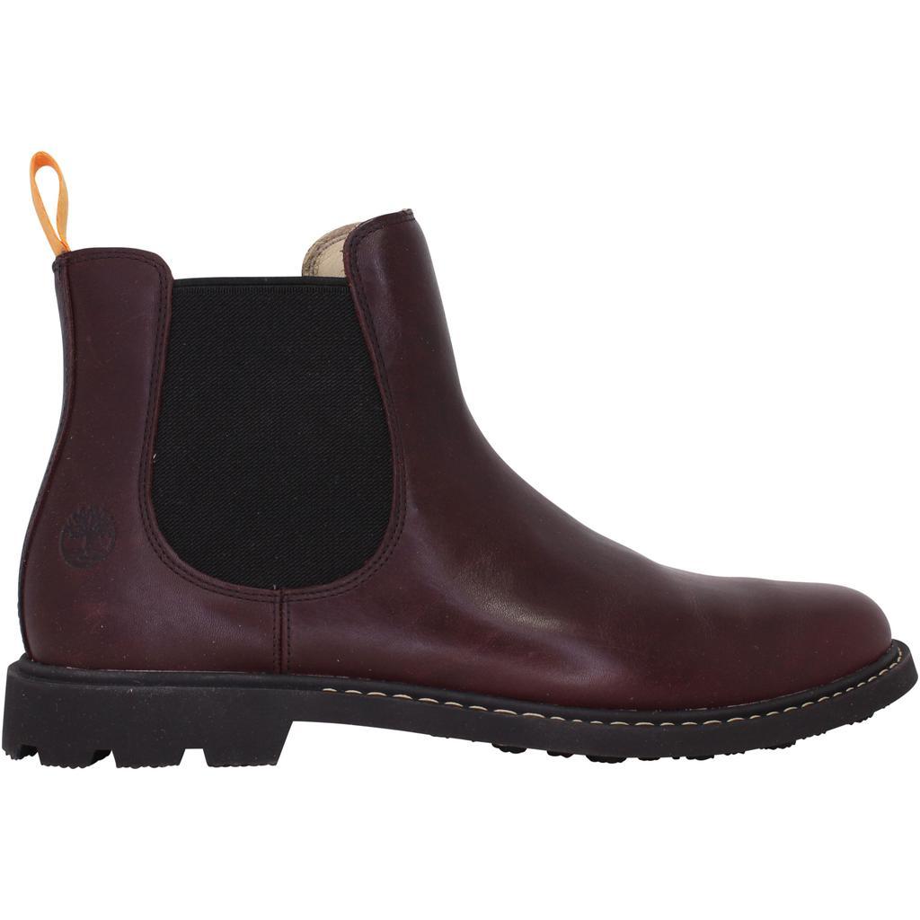 商品Timberland|Timberland Belanger EK+ Chelsea Burgundy Full Grain  TB-0A2FMF-C60 Men's,价格¥1218,第1张图片