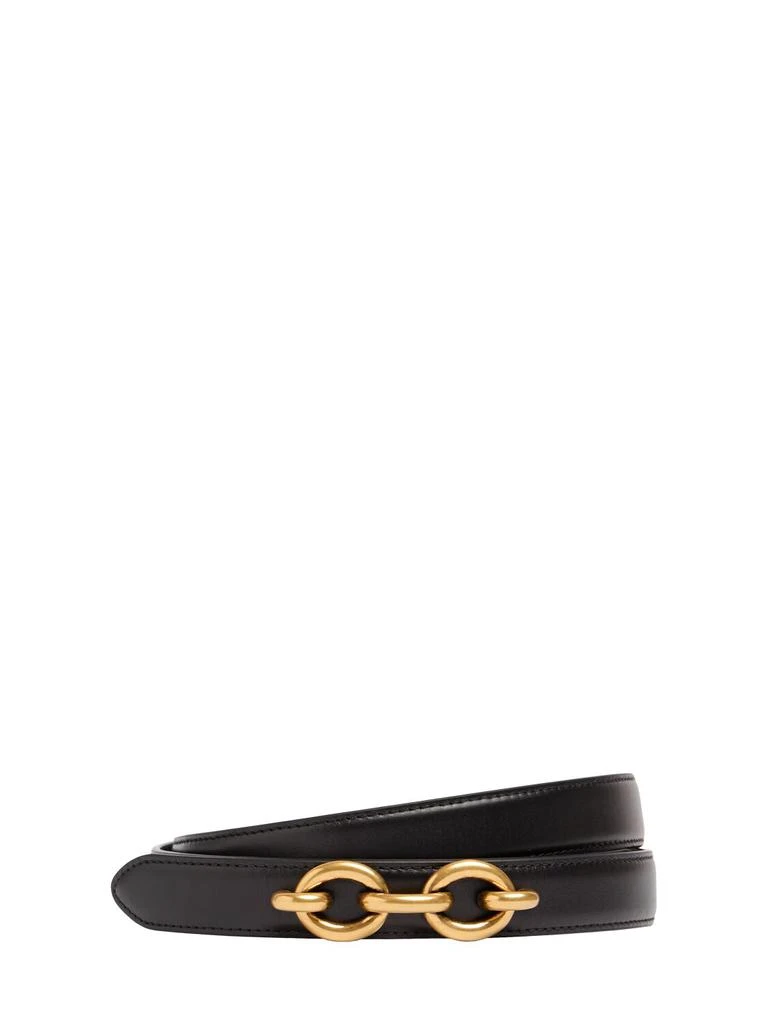 商品Yves Saint Laurent|2cm Ysl Leather Belt,价格¥3375,第1张图片