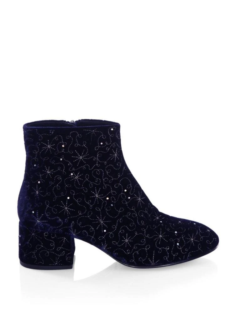 商品Ash|Diamond Velvet Booties,价格¥720,第5张图片详细描述