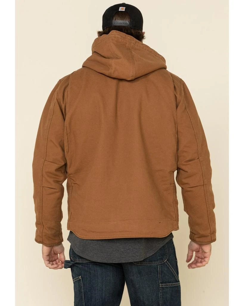 商品Carhartt|Carhartt Men's Relaxed Fit Washed Duck Sherpa-Lined Jacket,价格¥1085,第3张图片详细描述
