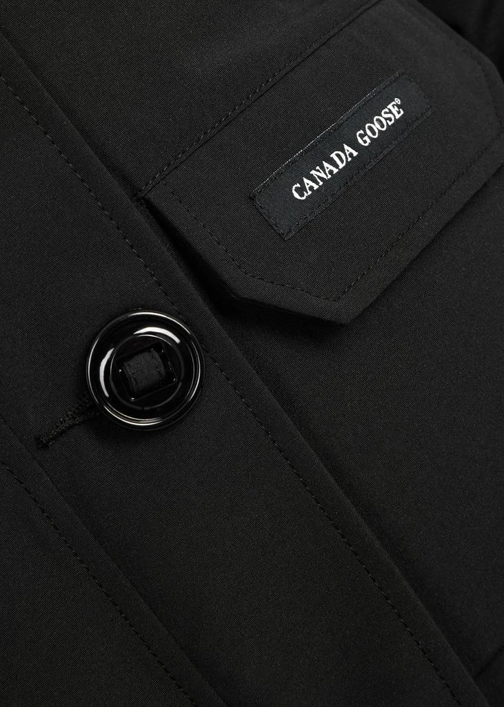 商品Canada Goose|Chilliwack black fur-trimmed Arctic-Tech jacket,价格¥10122,第5张图片详细描述
