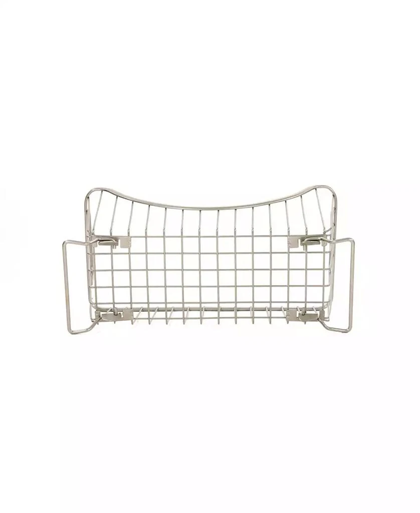 商品Spectrum|Diversified Ashley Stackable Wire Basket with Raised Feet and Looped Handles, Small,价格¥155,第5张图片详细描述