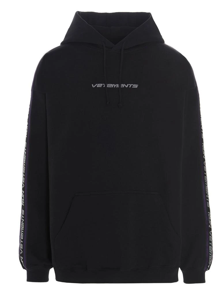商品Vetements|Vetements Logo Detailed Drawstring Hoodie,价格¥2651,第1张图片