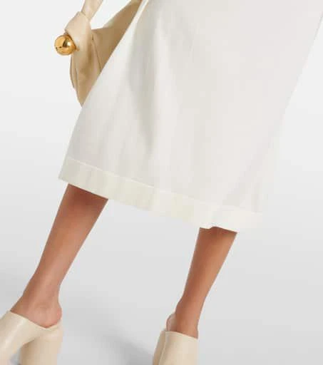 商品Jil Sander|初剪羊毛裹身连衣裙,价格¥15729,第5张图片详细描述