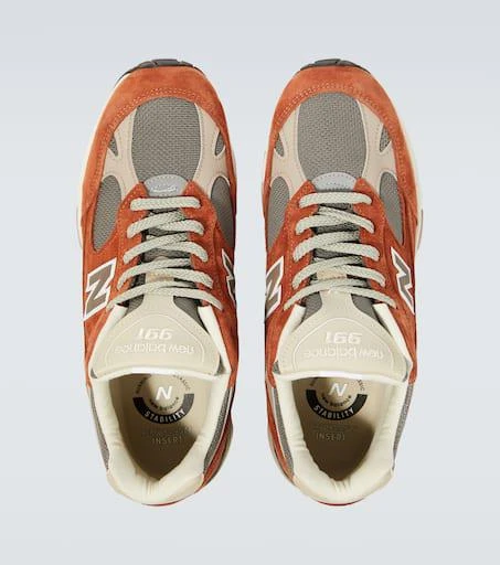 商品New Balance|Made in UK 991绒面革运动鞋,价格¥1402,第4张图片详细描述