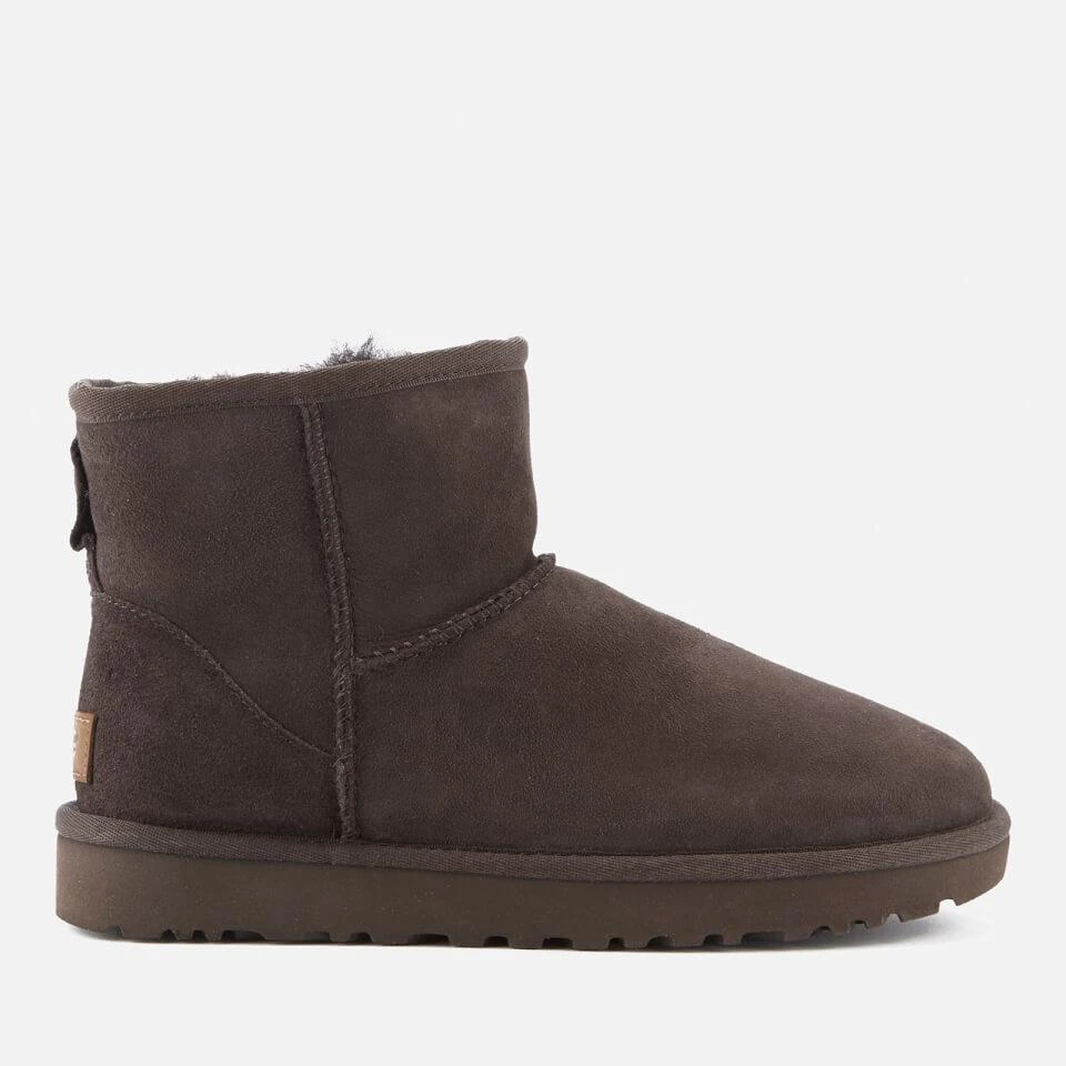 商品UGG|UGG WOMEN'S CLASSIC MINI II SHEEPSKIN BOOTS - CHOCOLATE,价格¥1560,第1张图片