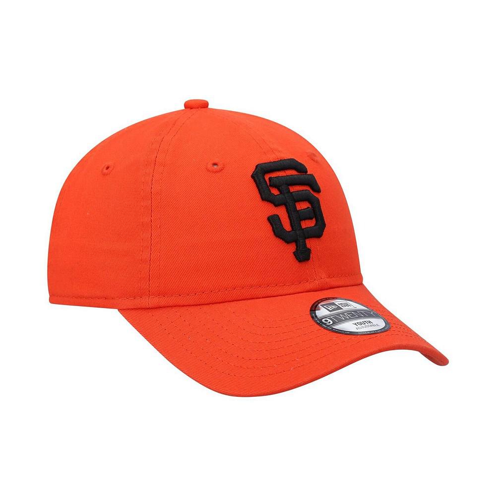 Youth Boys Orange San Francisco Giants Team Core Classic 9Twenty Adjustable Hat商品第3张图片规格展示