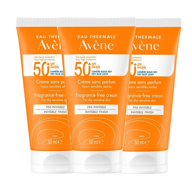 Avene雅漾清爽倍护盈润防晒霜50ml SPF50+ 无香版 商品