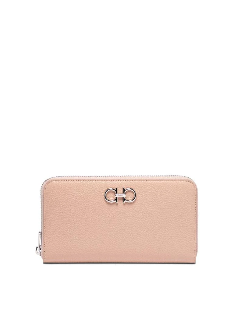 商品Salvatore Ferragamo|Gancini Wallets & Card Holders Pink,价格¥3147,第1张图片