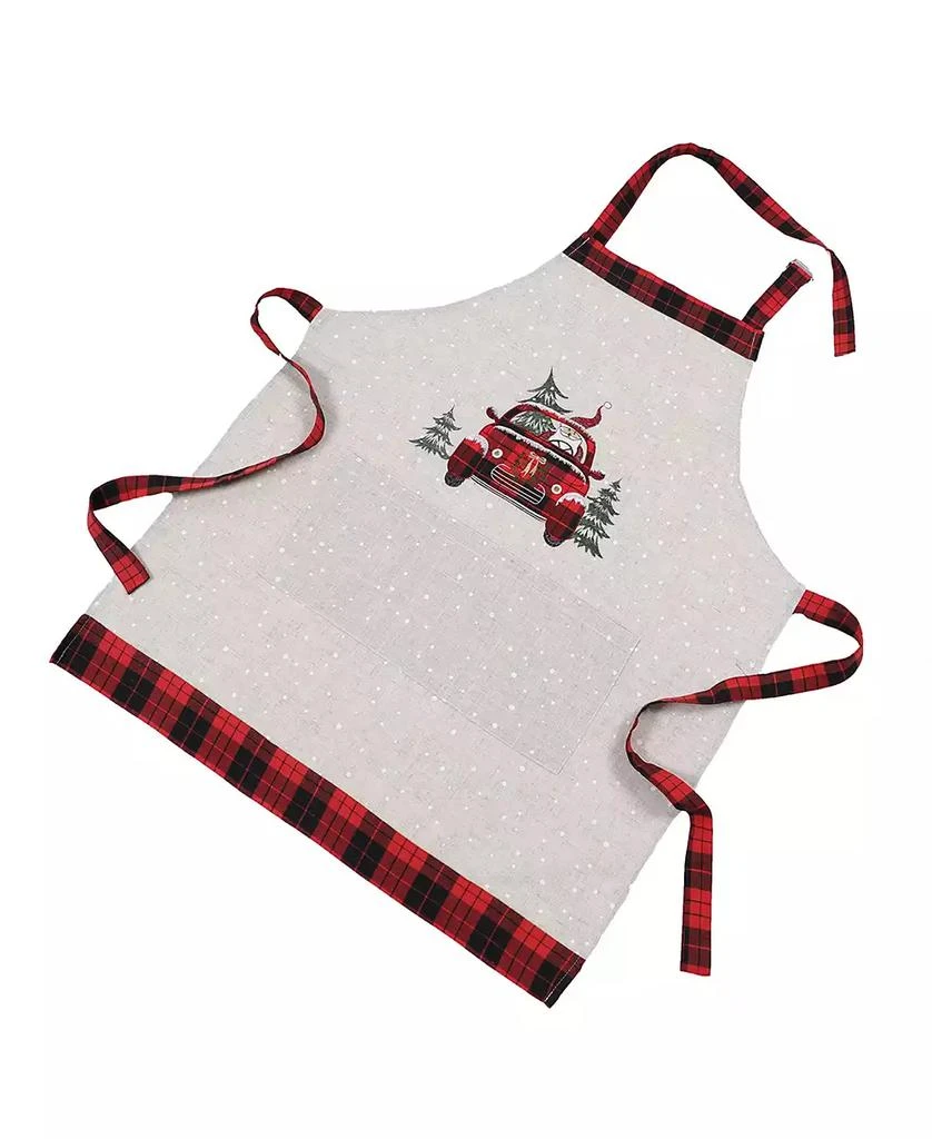 商品Manor Luxe|Santa Claus Riding on Car Christmas Apron,价格¥185,第1张图片