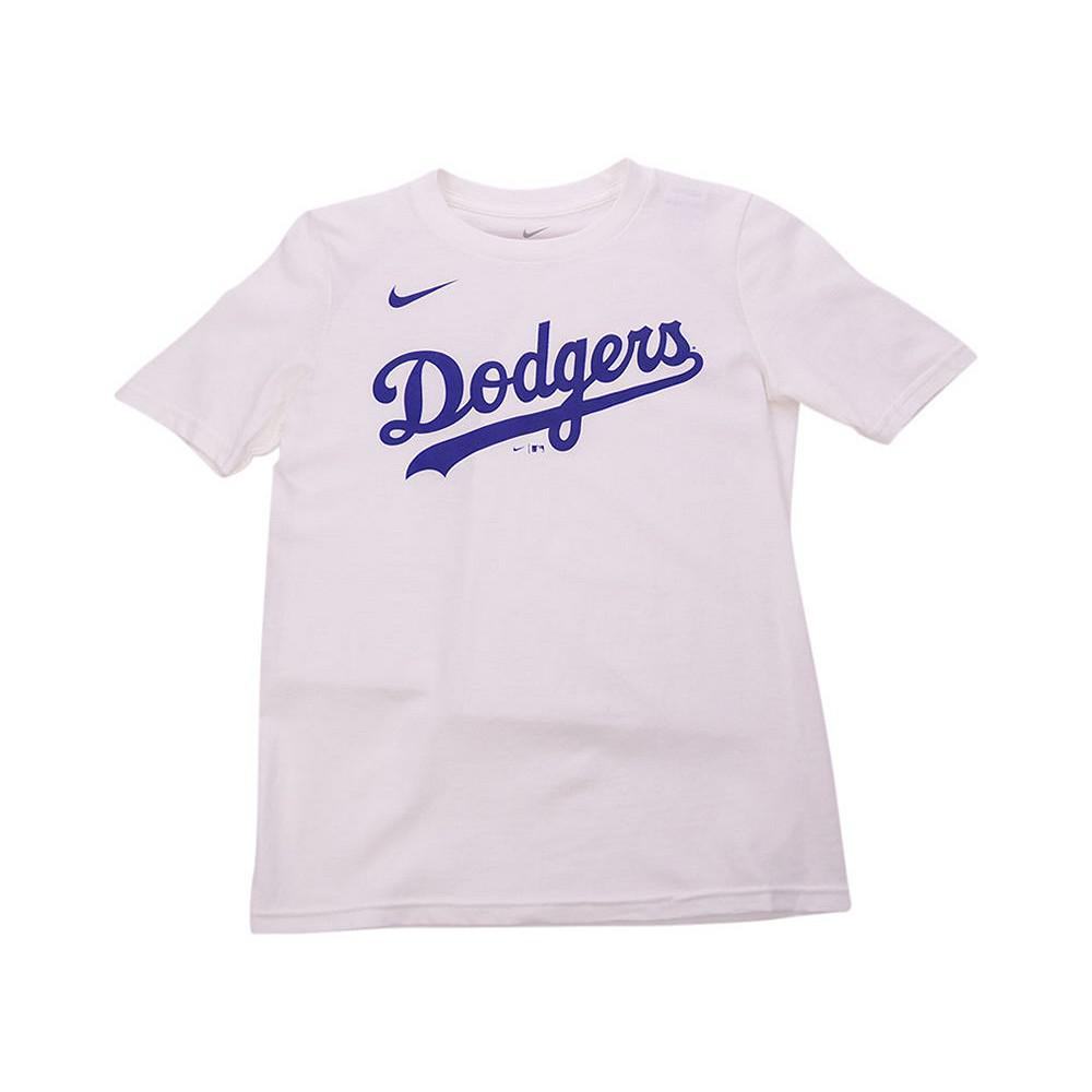 商品NIKE|Los Angeles Dodgers Youth Cody Bellinger Name and Number Player T-Shirt,价格¥209,第4张图片详细描述