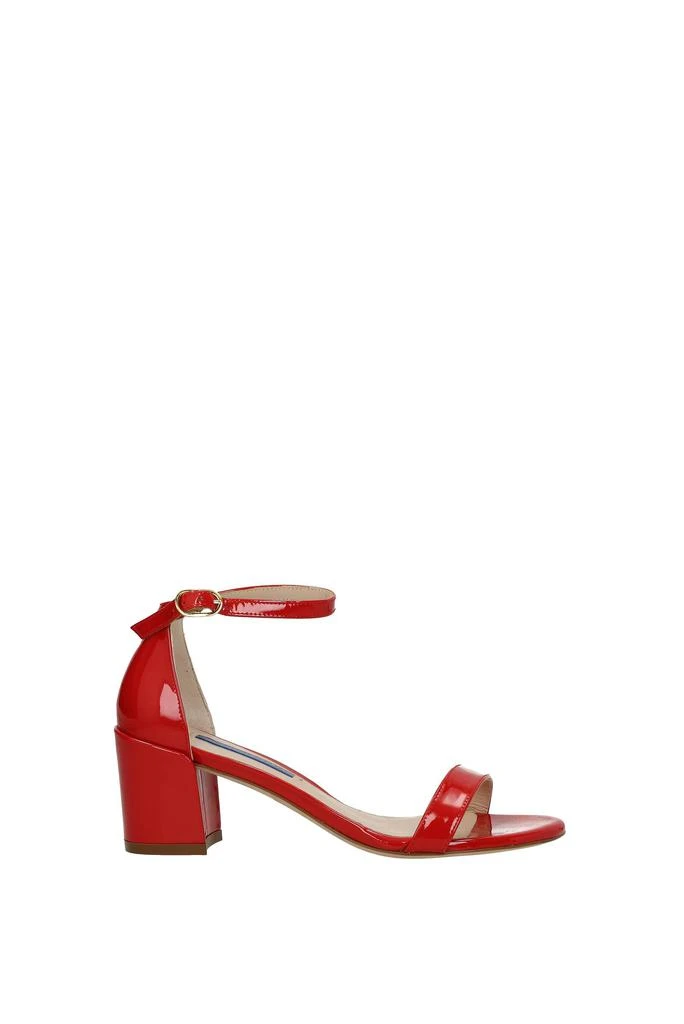 商品Stuart Weitzman|Sandals Patent Leather Red,价格¥1322,第1张图片