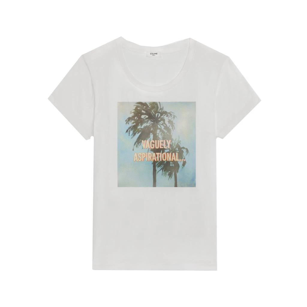 商品Celine|Celine Printed T-Shirt,价格¥1486,第1张图片