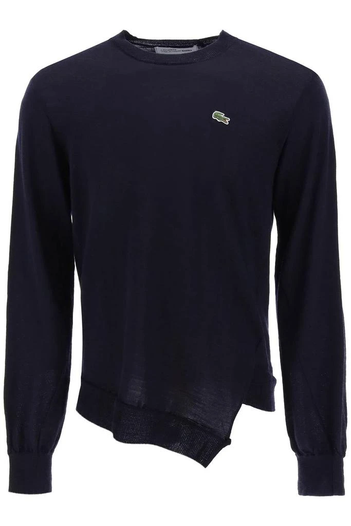 商品Comme des Garcons|X Lacoste bias-cut sweater,价格¥1271,第1张图片