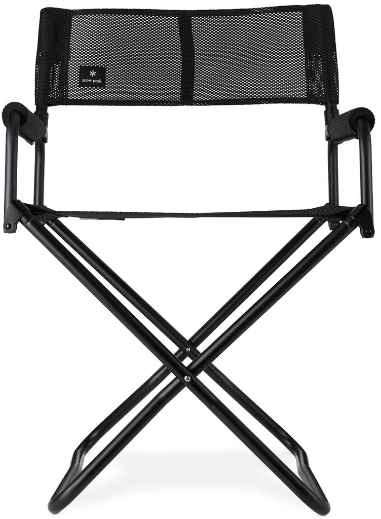 商品Snow Peak|Black Mesh Folding Chair,价格¥1298,第3张图片详细描述