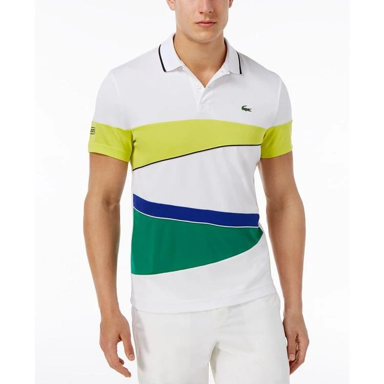商品Lacoste|Men's Colorblocked UltraDry Performance Polo,价格¥436,第2张图片详细描述