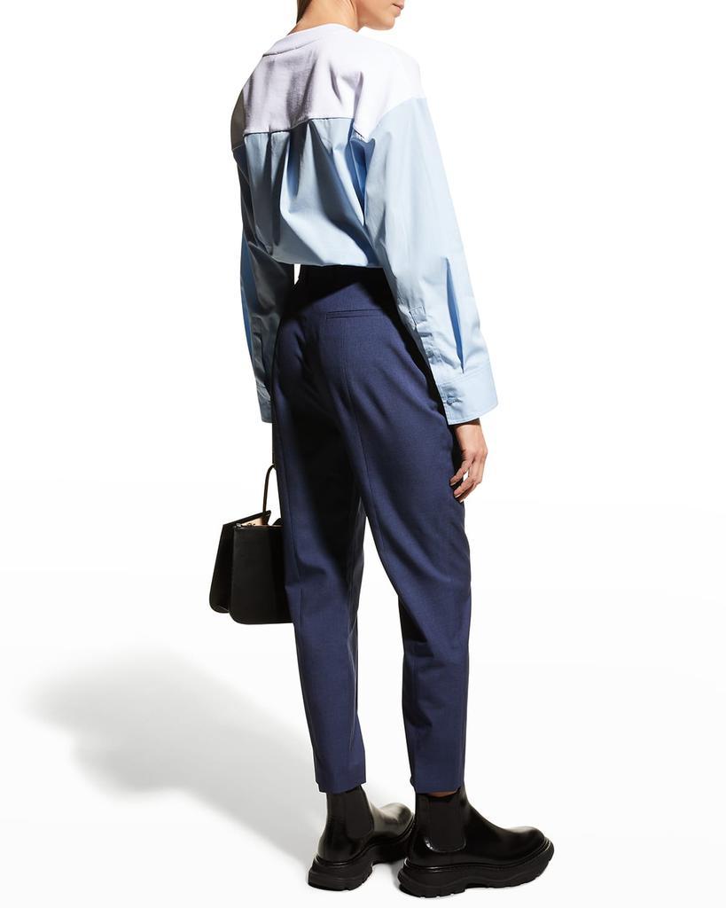 商品Alexander McQueen|Ankle Wool-Blend Trousers,价格¥4213,第6张图片详细描述