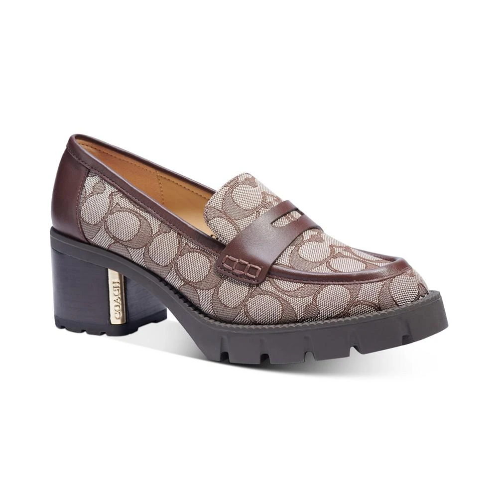 商品Coach|Women's Cora Lug-Sole Loafers,价格¥868,第1张图片
