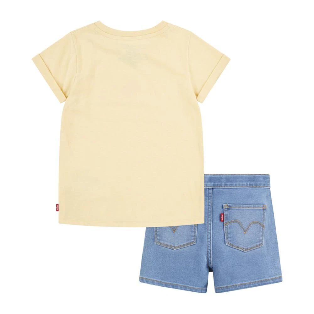 商品Levi's|Little Girls Fruity T-shirt and Shorts Set,价格¥210,第2张图片详细描述