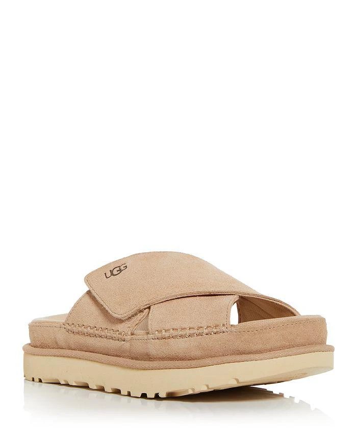 商品UGG|Women's Goldenstar Platform Slide Sandals,价格¥918,第1张图片详细描述