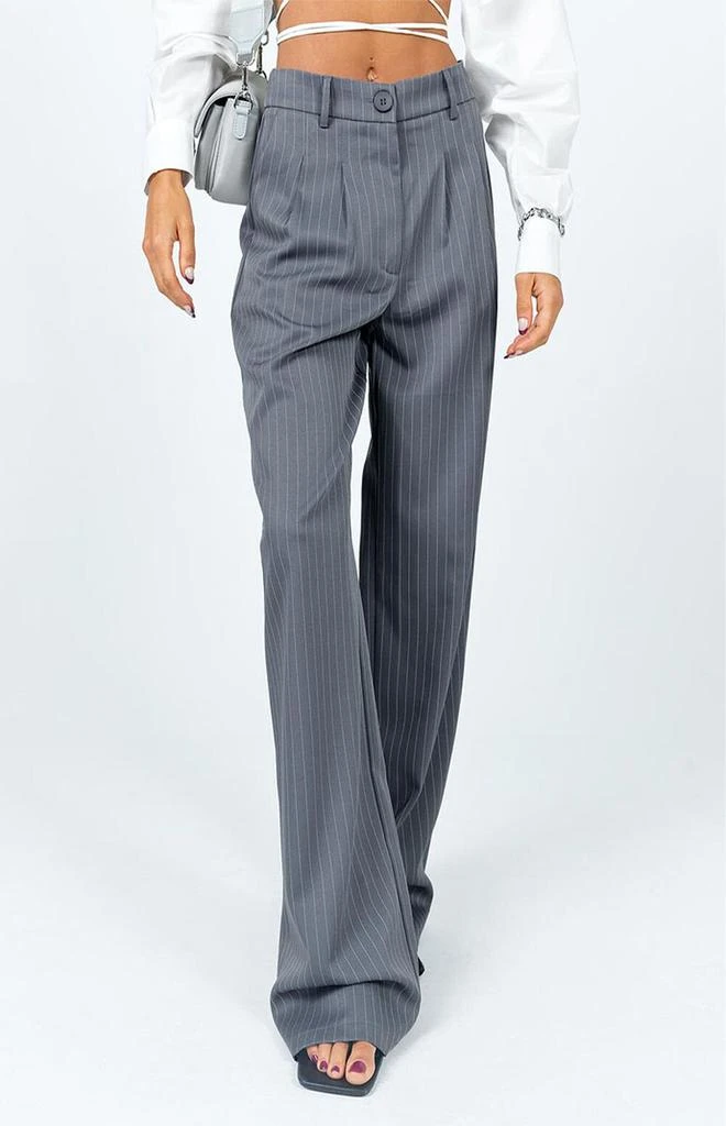 商品Princess Polly|Pinstripe Archer Trousers,价格¥272,第2张图片详细描述