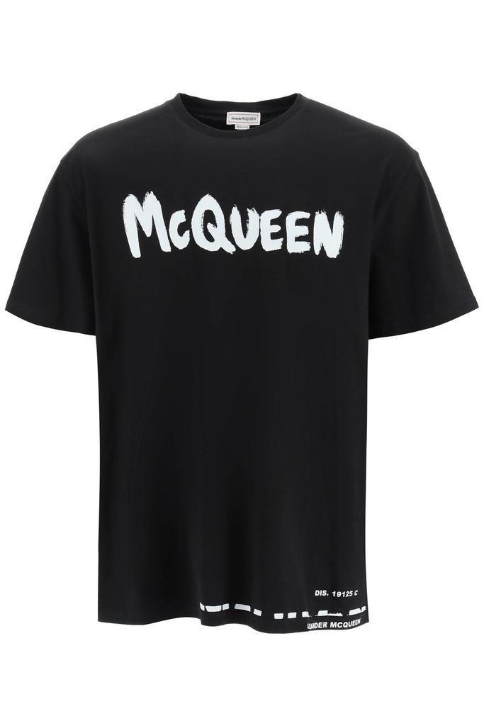 商品Alexander McQueen|MCQUEEN GRAFFITI T-SHIRT,价格¥2232,第1张图片