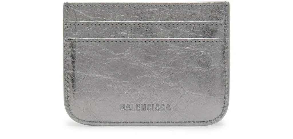 商品Balenciaga|LE CAGOLE金属光泽卡包,价格¥2537,第3张图片详细描述