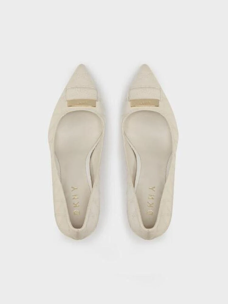 商品DKNY|Evie Quilted Nappa Pump,价格¥372,第3张图片详细描述