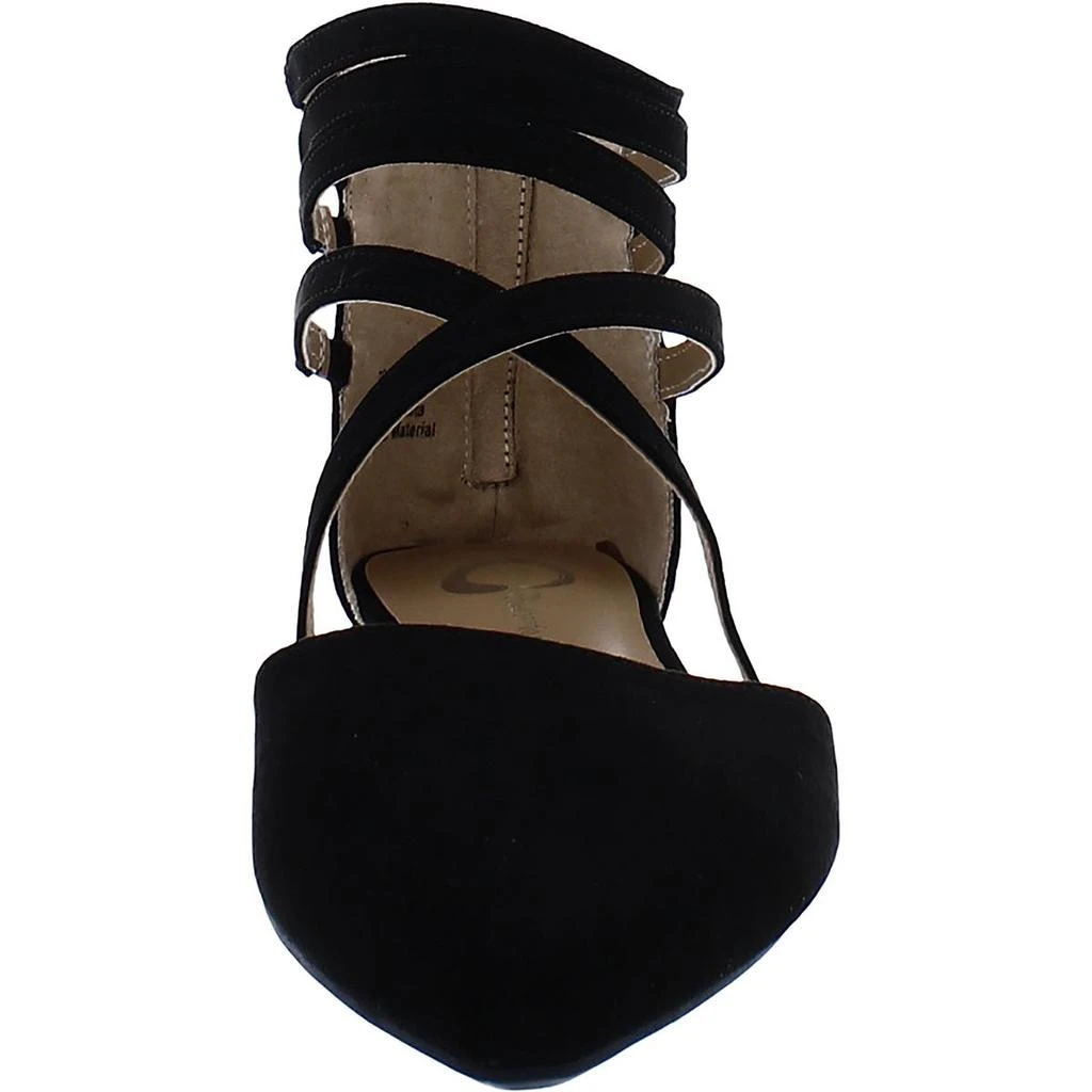 商品Journee Collection|BHFO Womens Faux Suede Pointed Toe Ballet Flats,价格¥383,第3张图片详细描述