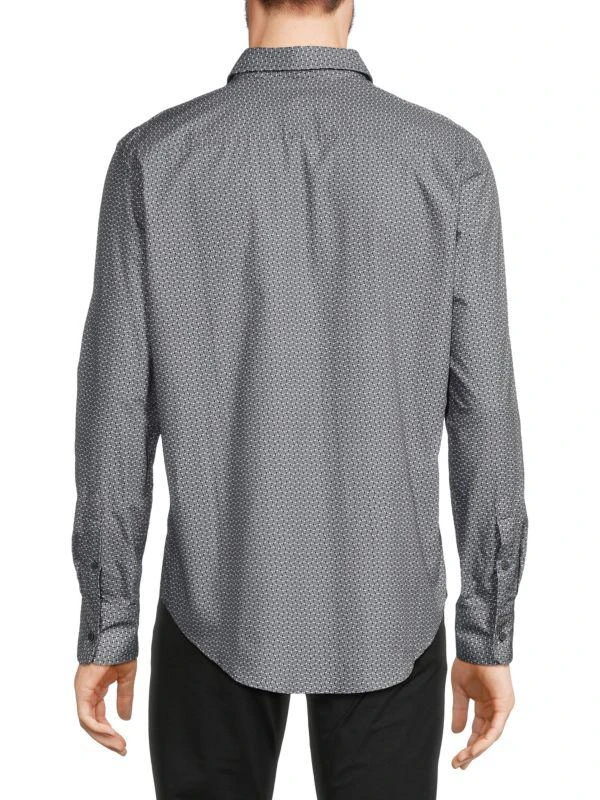 商品Robert Graham|David Classic Fit Honey Comb Sport Shirt,价格¥600,第2张图片详细描述