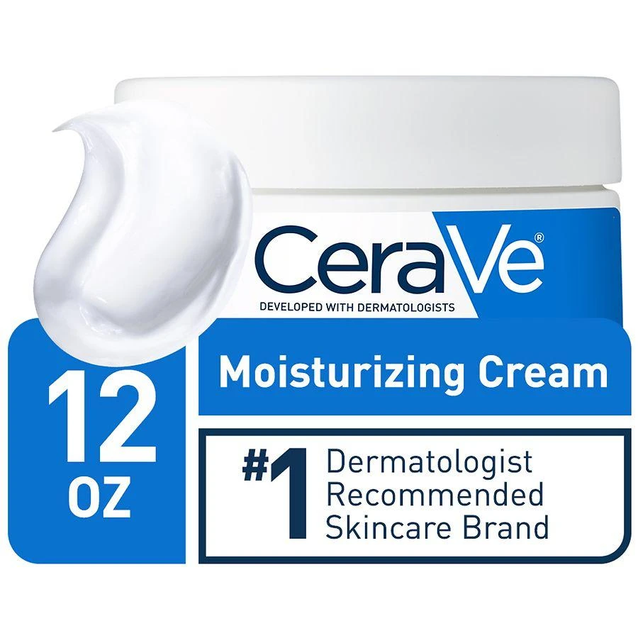 商品CeraVe|Face and Body Moisturizing Cream for Normal to Dry Skin with Hyaluronic Acid,价格¥135,第2张图片详细描述