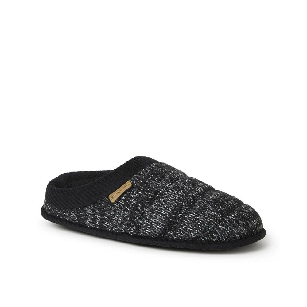 商品Dear Foams|Men's Asher Quilted Marled Knit Clog Slippers,价格¥301,第1张图片