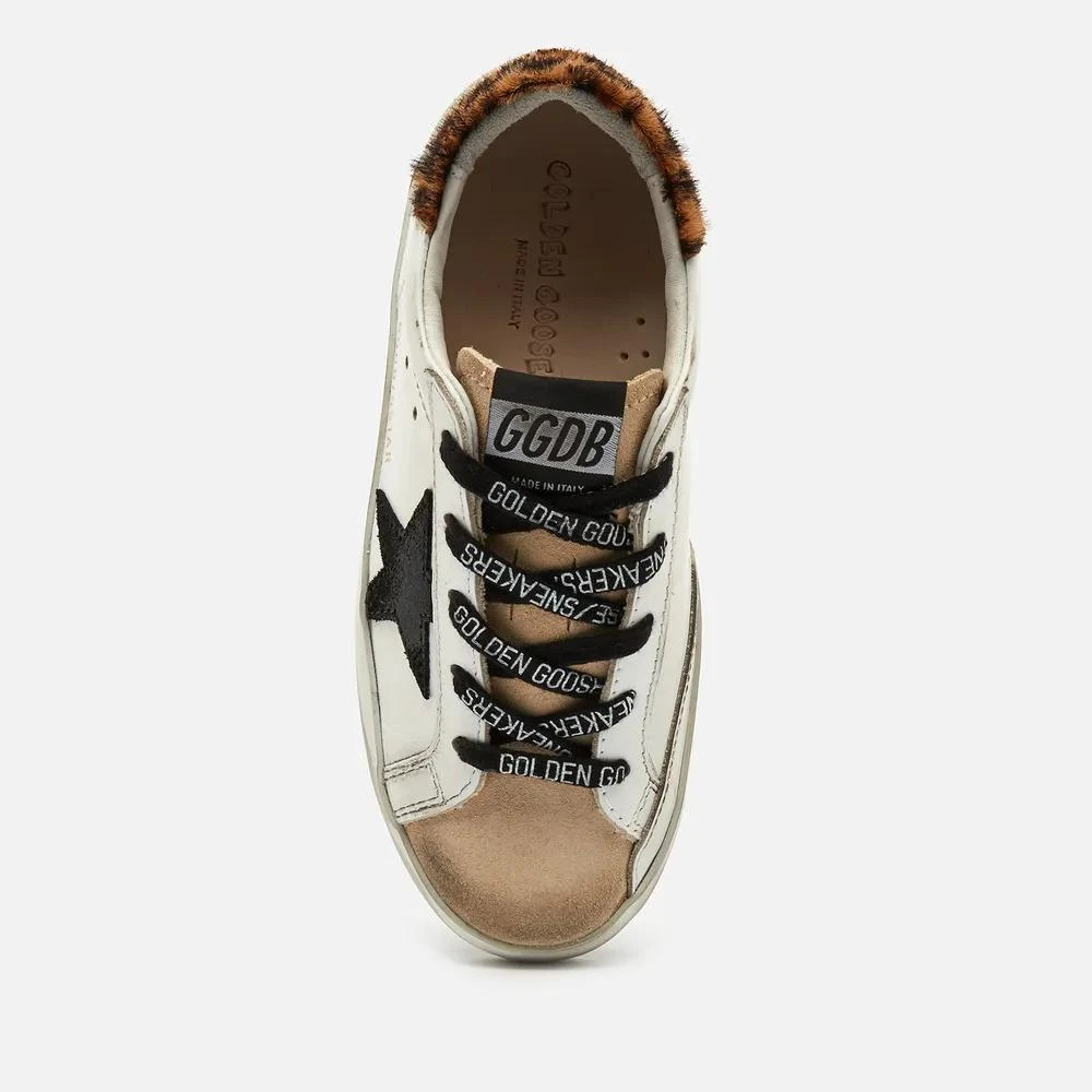 商品Golden Goose|Golden Goose Kids' Super Star Leather Trainers,价格¥1317,第3张图片详细描述