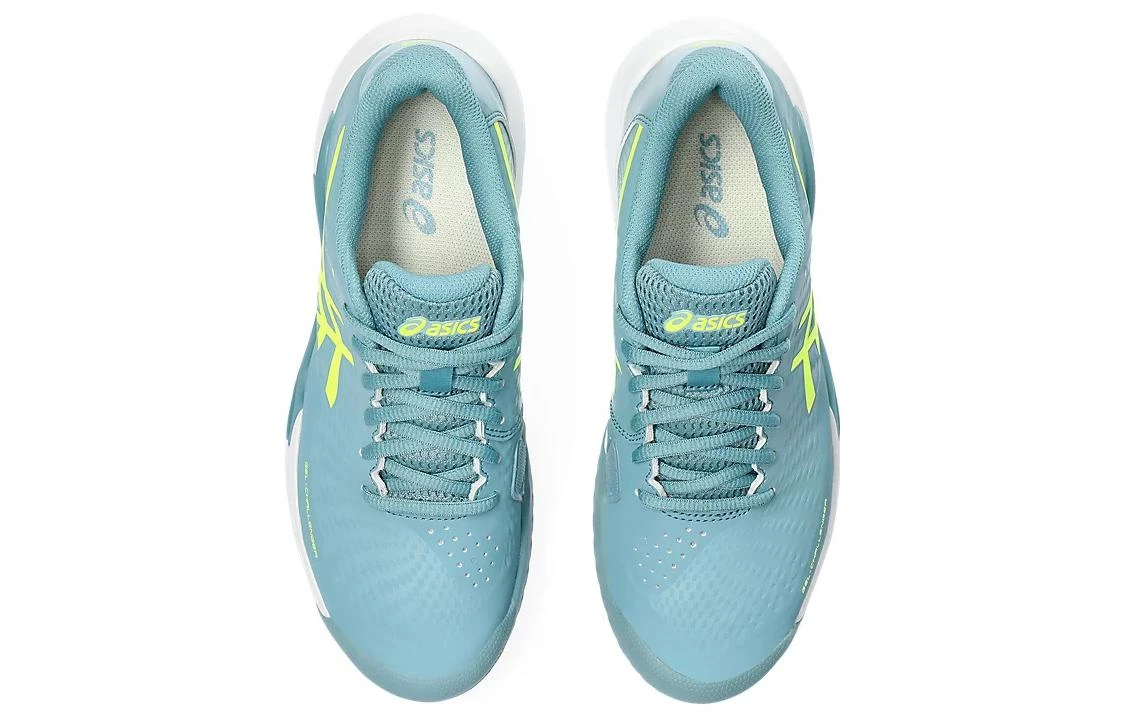 商品[国内直发] Asics|Gel-Challenger 14 舒适 减震耐磨 低帮 网球鞋 女款 灰蓝色,价格¥603,第6张图片详细描述