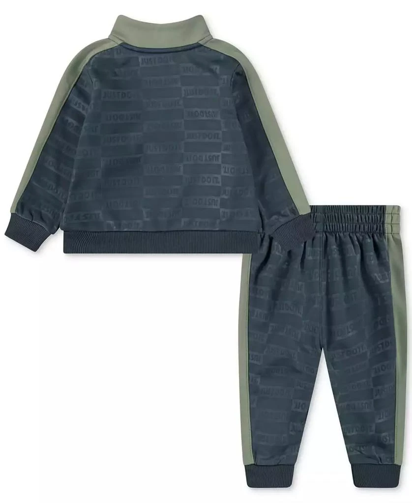 商品NIKE|Baby Boys Double-Knit Piqué Jacket & Jogger Pants, 2 Piece Set,价格¥257,第2张图片详细描述