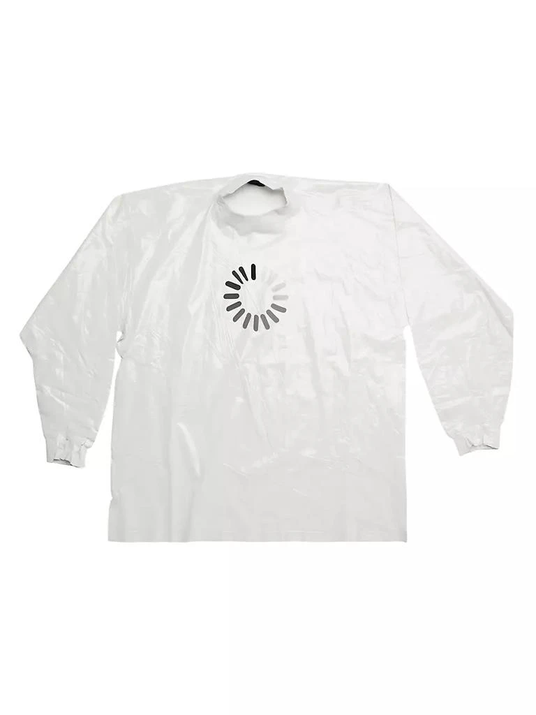 商品Balenciaga|Loading Error Misplaced Neckline Long Sleeve T-Shirt Oversized,价格¥10045,第1张图片