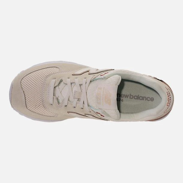女士New Balance 574 Rose Gold Casual Shoes 商品