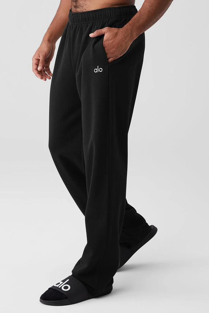 商品Alo|Accolade Straight Leg Sweatpant - Black,价格¥963,第3张图片详细描述