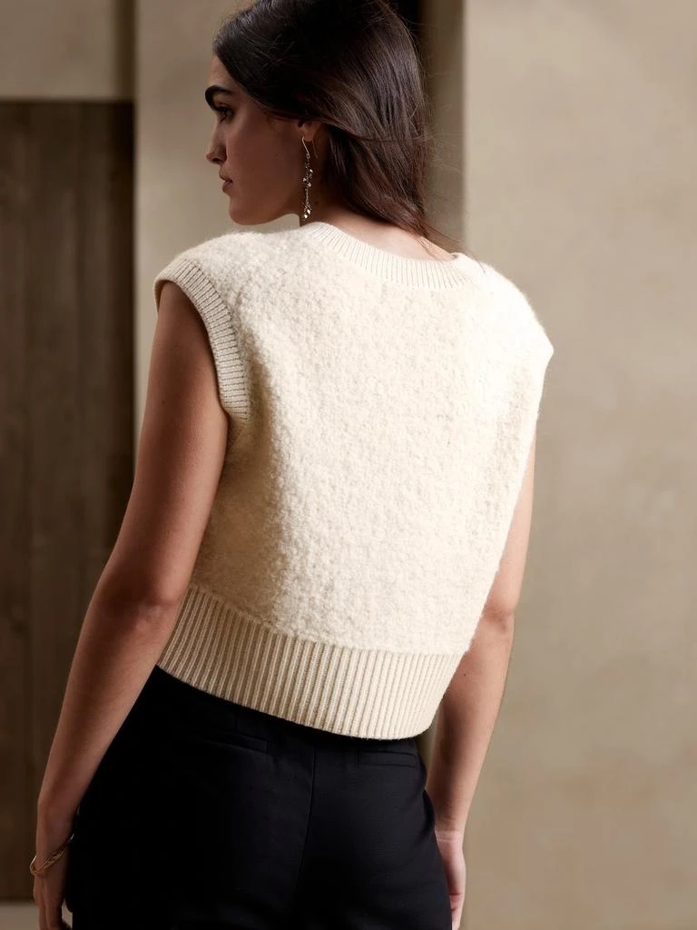 商品BANANA REPUBLIC|Safido Bouclé Sweater Vest,价格¥222,第2张图片详细描述