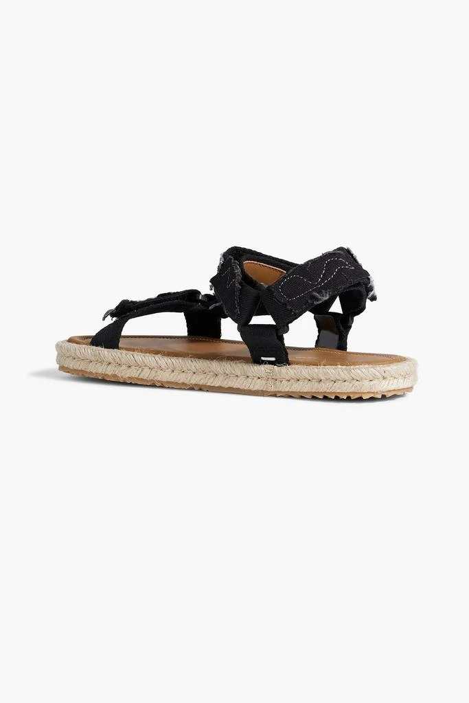 商品MAISON MARGIELA|Distressed canvas espadrille sandals,价格¥1464,第3张图片详细描述