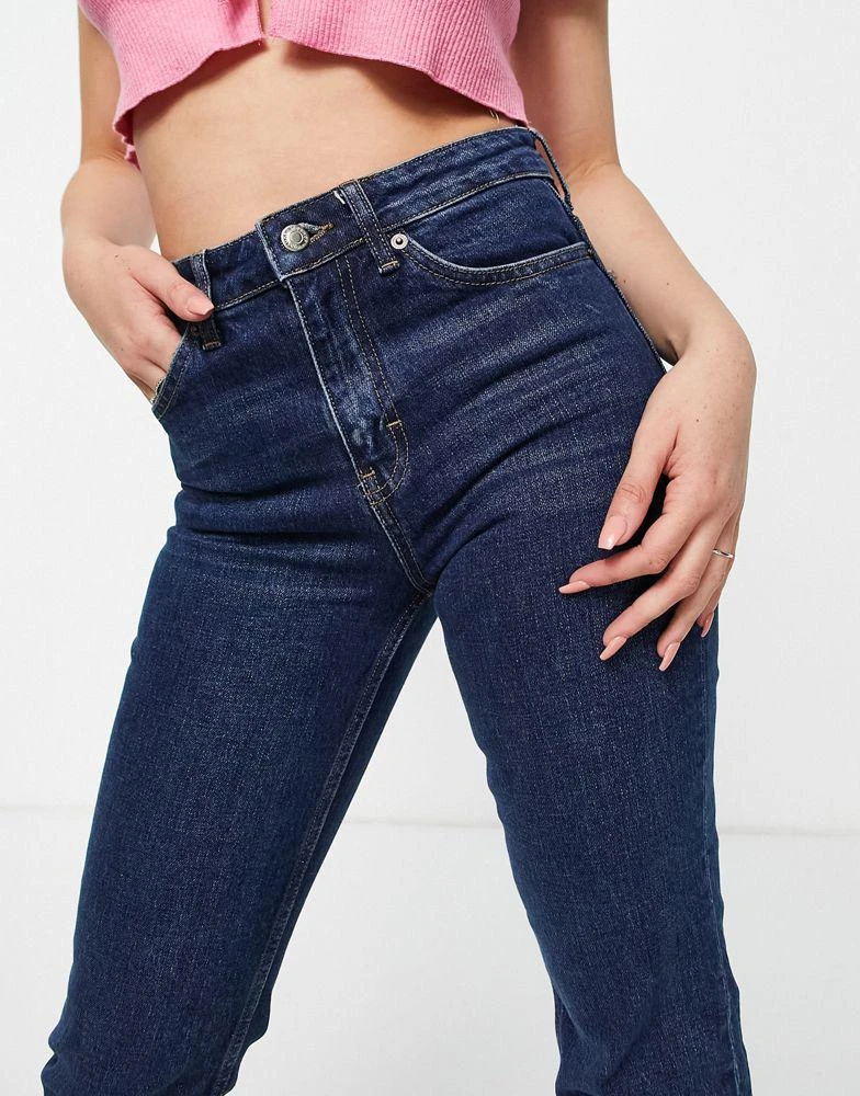 商品Topshop|Topshop straight jeans in indigo ,价格¥174,第3张图片详细描述